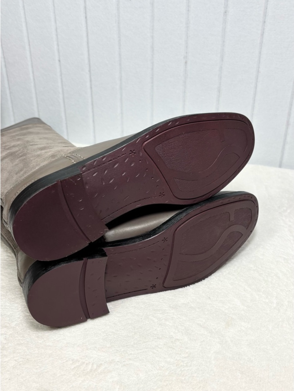 Franco Sarto L-MEYER2 GRAY‎ Knee-High Boots Size 10 M - Picture 6 of 15